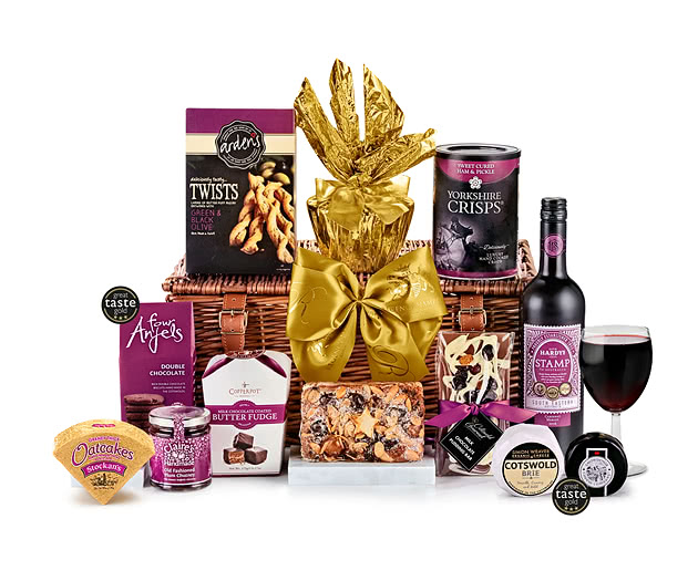 Father's Day Cambridge Hamper With Red Wine